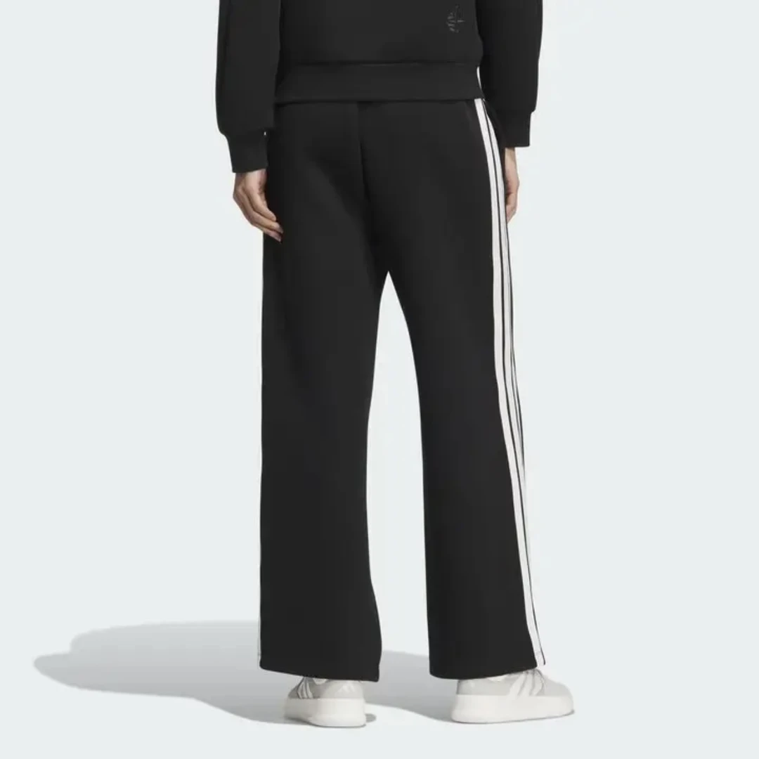 adidas/阿迪达斯CNY蛇年款双面针织直筒阔腿裤JZ1642