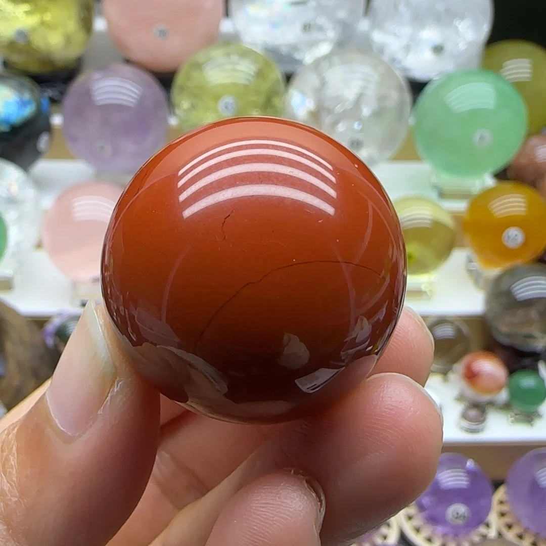 水晶未镶嵌珠宝半成品31mm