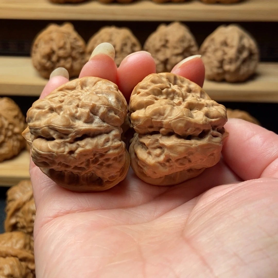 文玩核桃把件蛤蟆头39