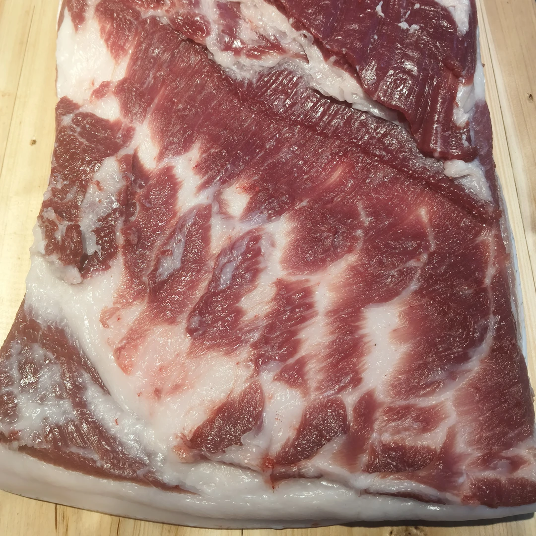 【土猪肉】精选带皮五花肉顺丰冷链包邮精品精品五花肉新鲜