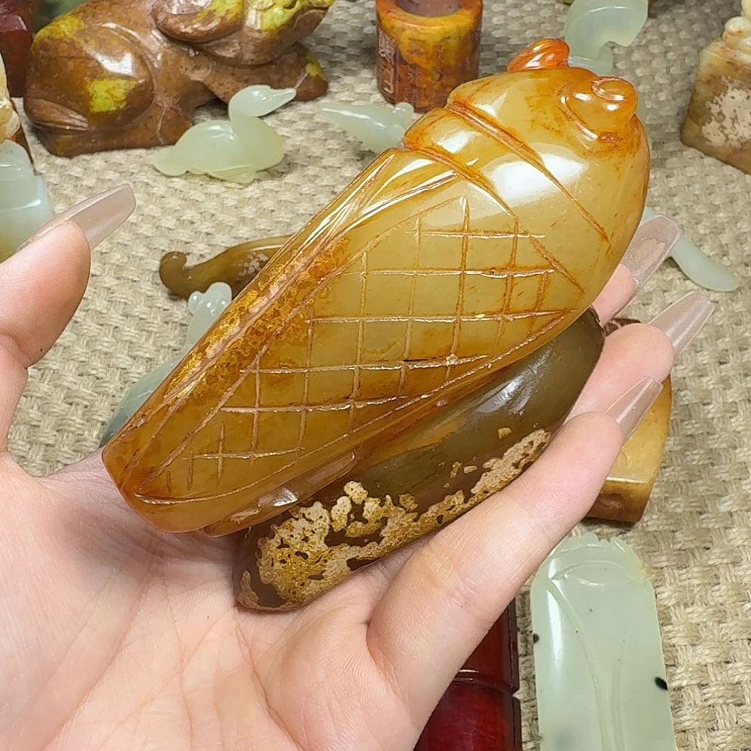 白玉菩提吊坠挂件