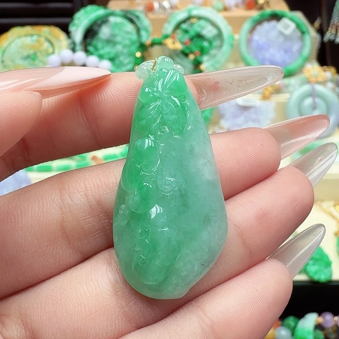 颈饰未镶嵌翡翠翡翠吊坠