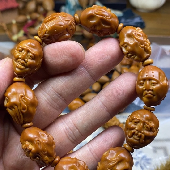 手串/手链橄榄核橄榄核雕工艺手串