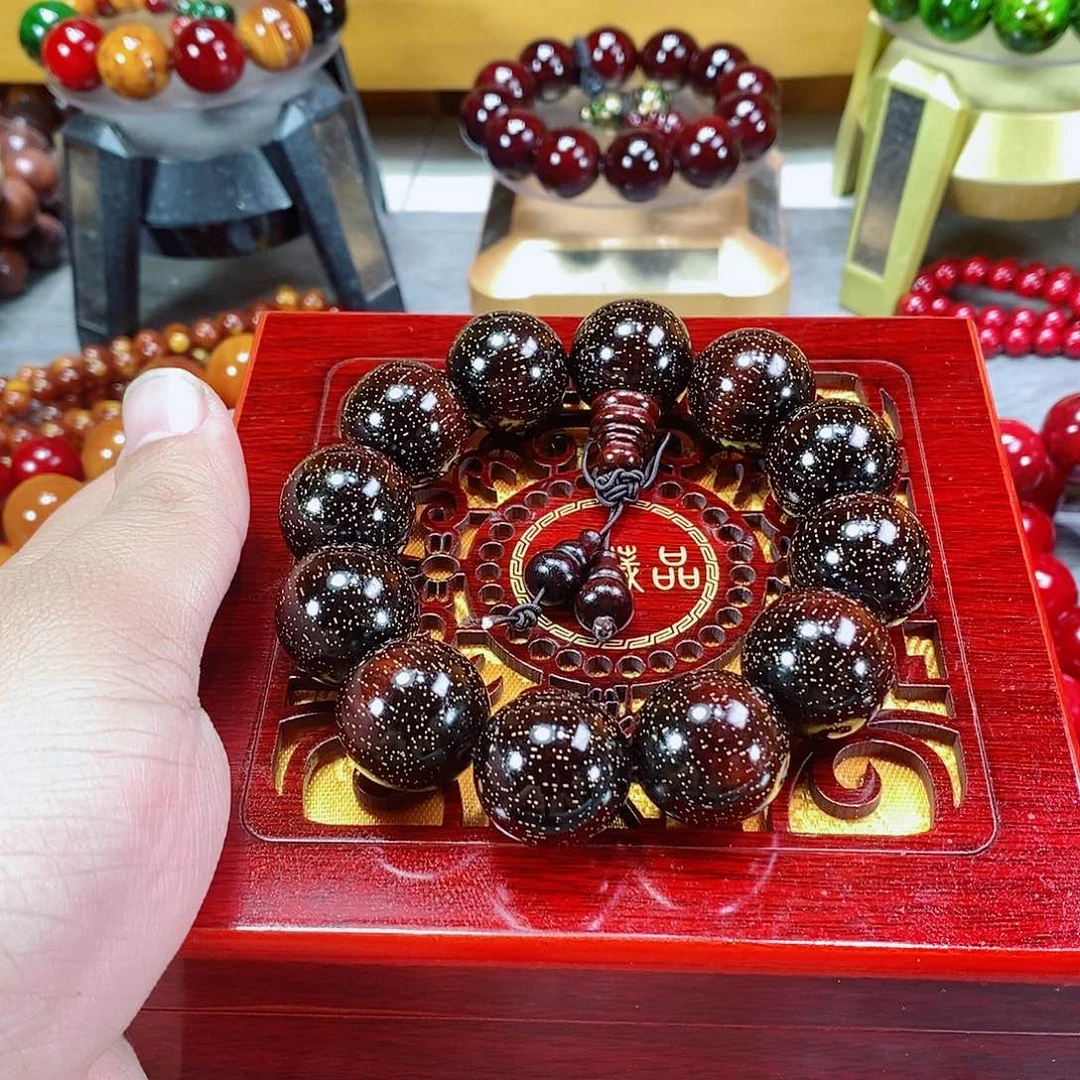 檀香紫檀（小叶紫檀）手串/手链2.0爆星