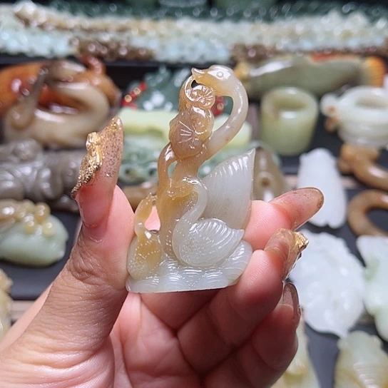 【闪购商品】和田玉吊坠(不含链)未镶嵌那****归
