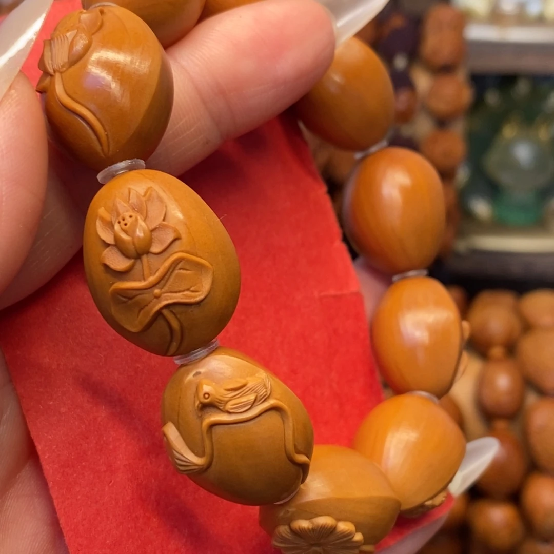 手串/手链橄榄核荷韵油核1.7