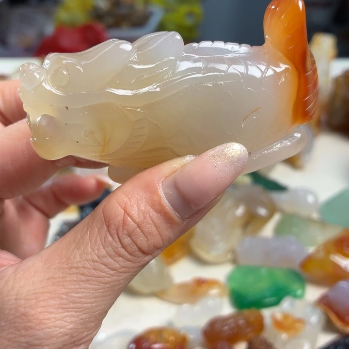 玛瑙/玉髓未镶嵌吊坠(不含链)