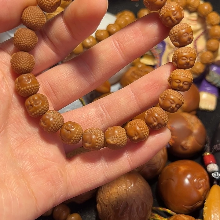 手串/手链橄榄核猴头1.1宝宝佛
