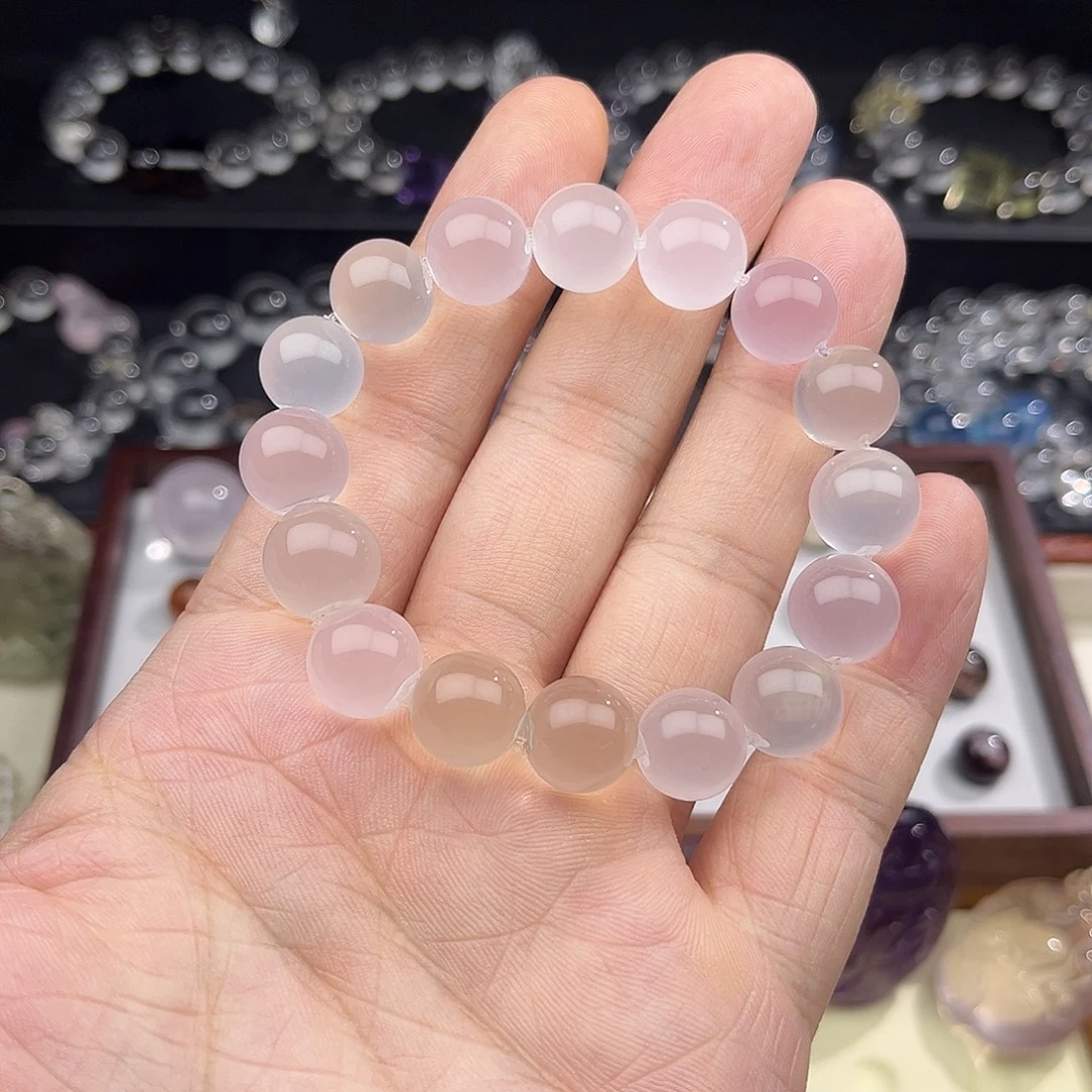 未镶嵌手链水晶奶白晶