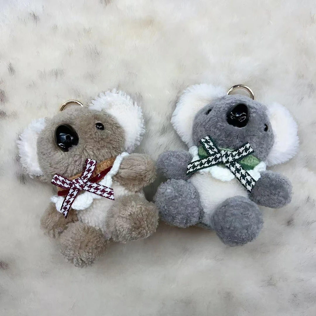 《野儿服饰》考拉羊毛挂件