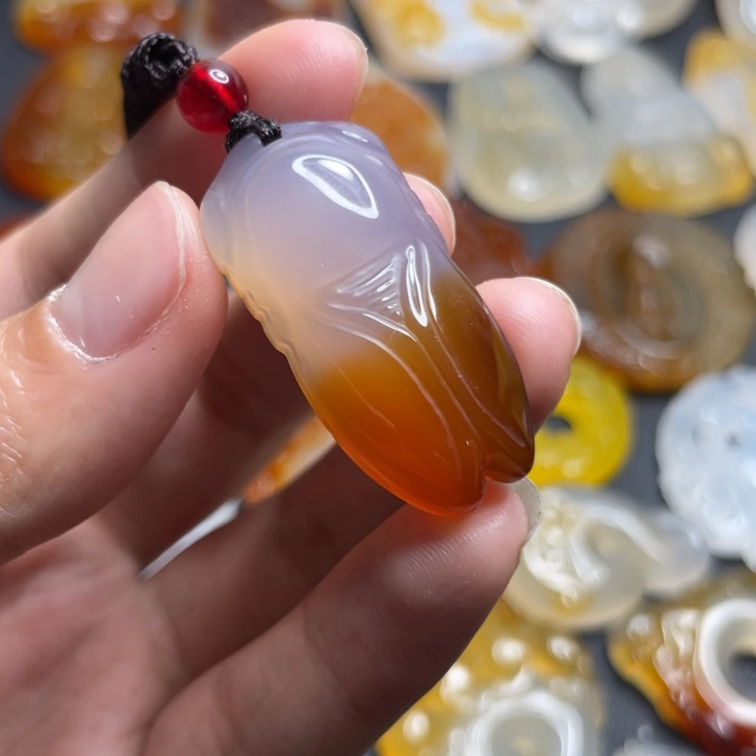 玛瑙/玉髓未镶嵌颈饰