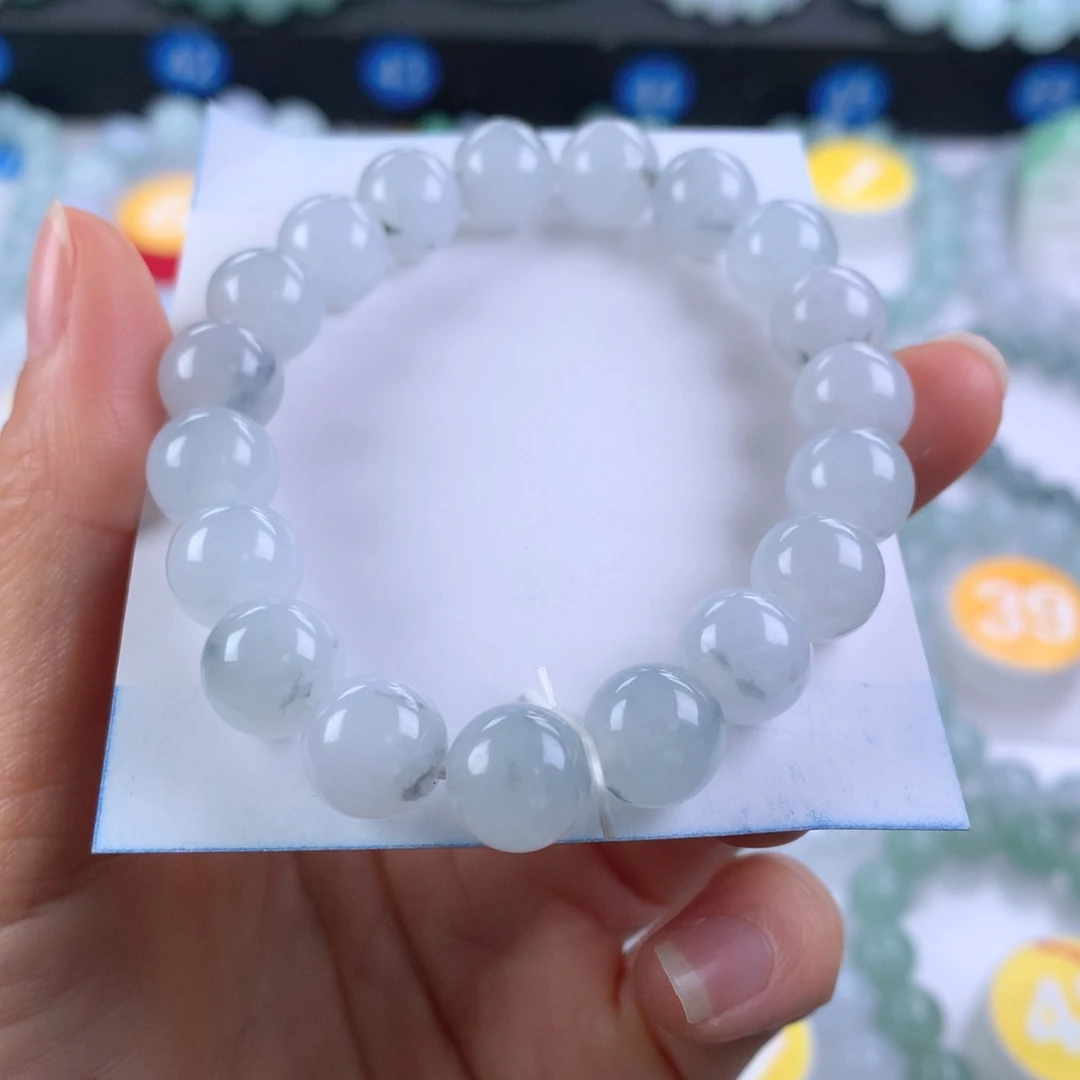 翡翠未镶嵌手链卡10.3