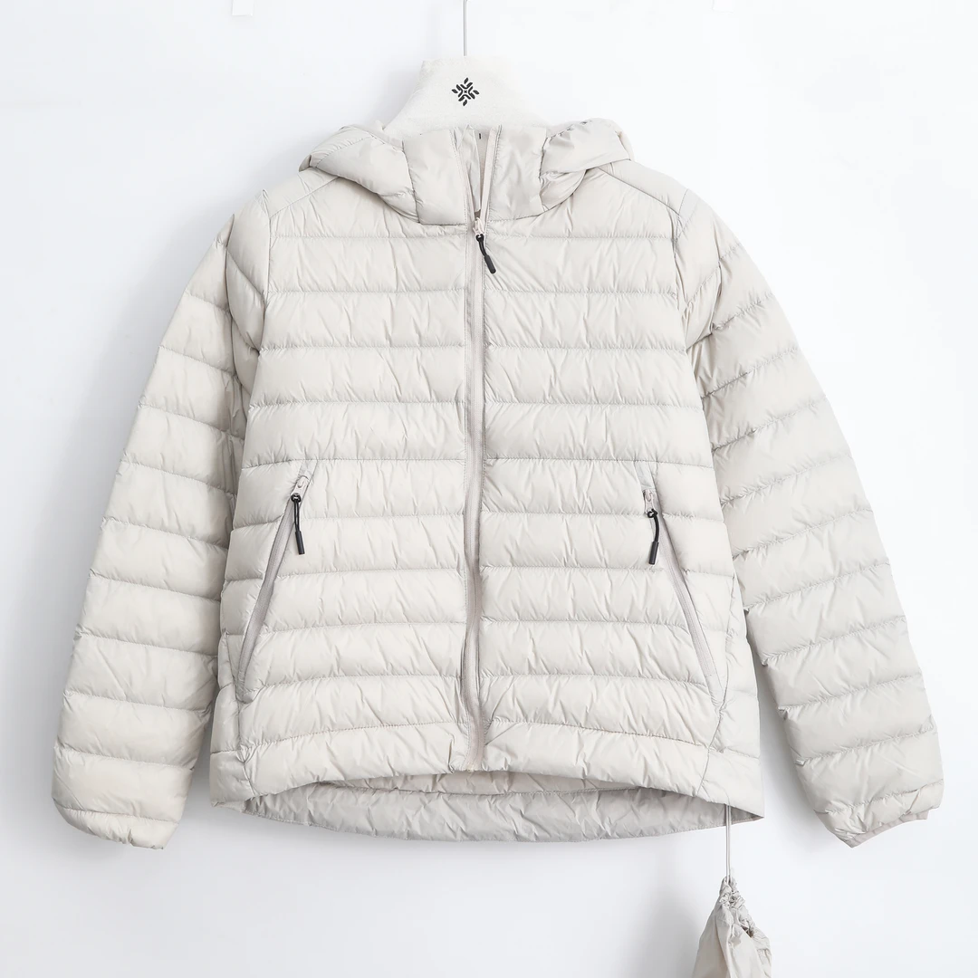 女保暖连帽短款修身羽绒潮流冬季40102096D