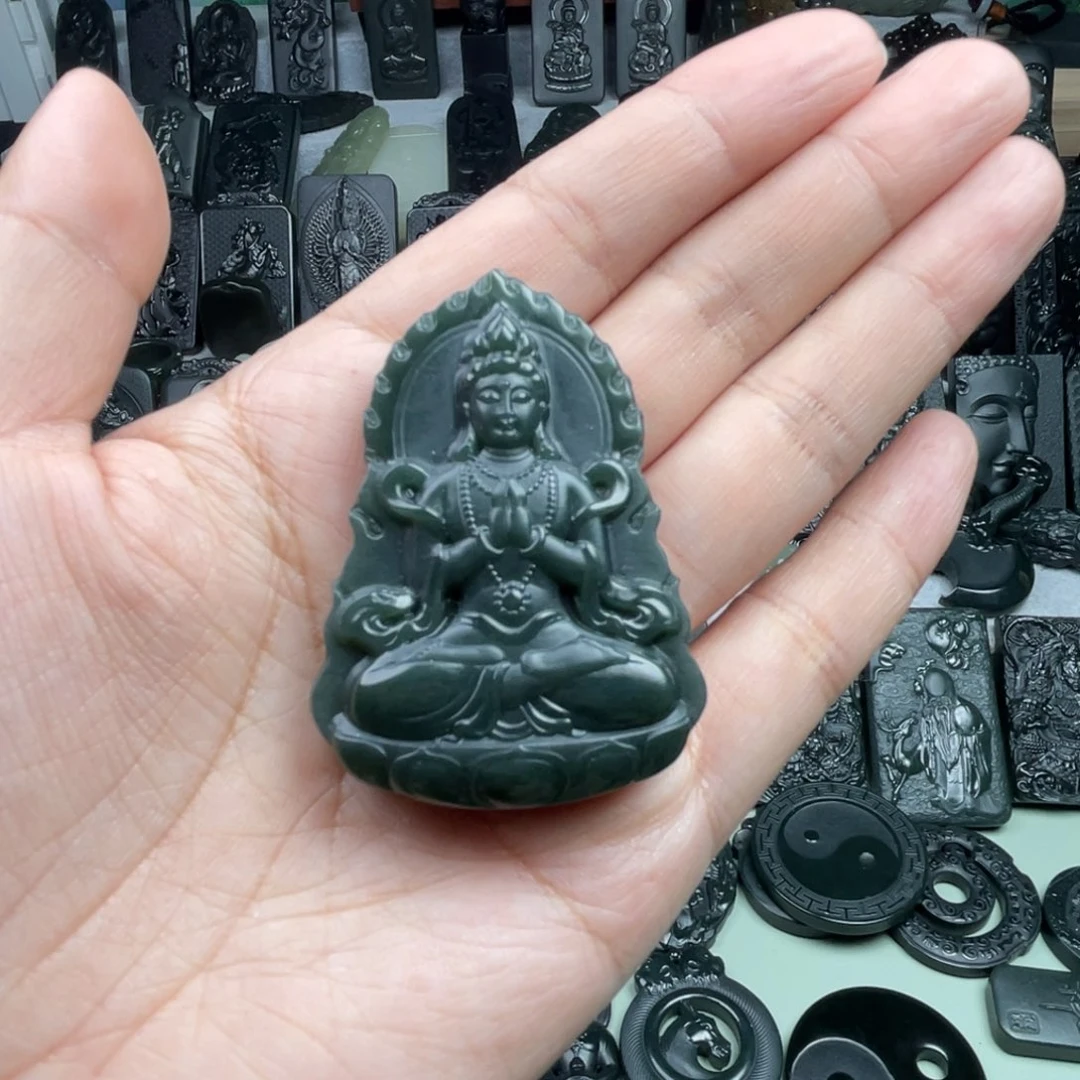 颈饰未镶嵌和田玉