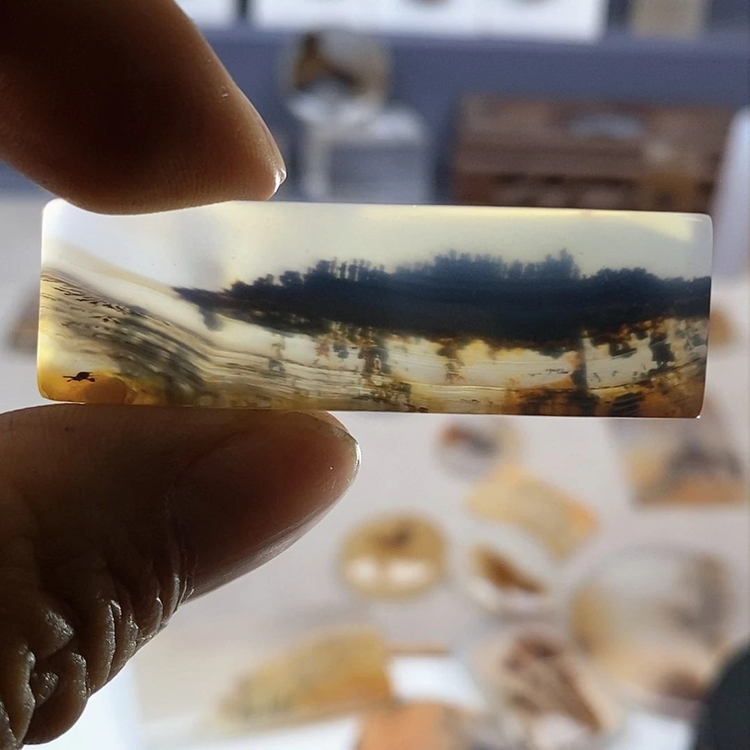 未镶嵌玛瑙/玉髓珠宝奇石