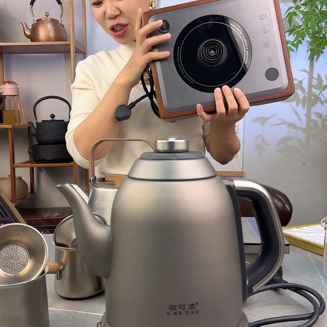 六***元微可道纯钛煮茶壶系列