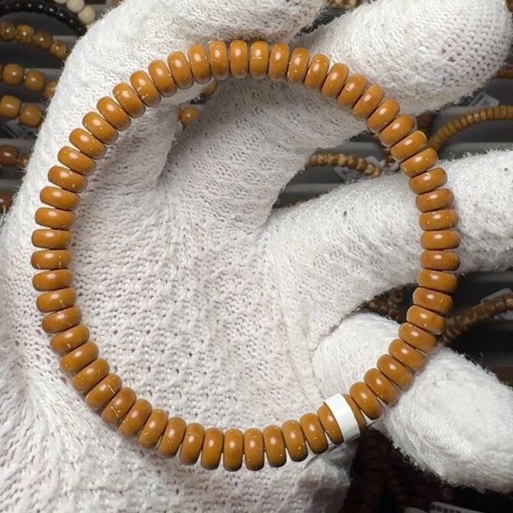 紫金鼠手串鼠尖纯肉纯色药片7*3.5尺暴力归圆