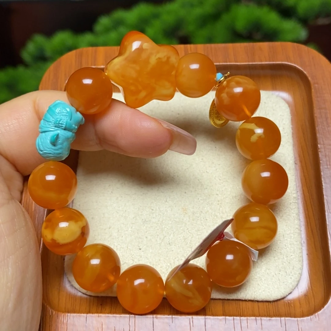 【闪购商品】手链蜜蜡未镶嵌手串