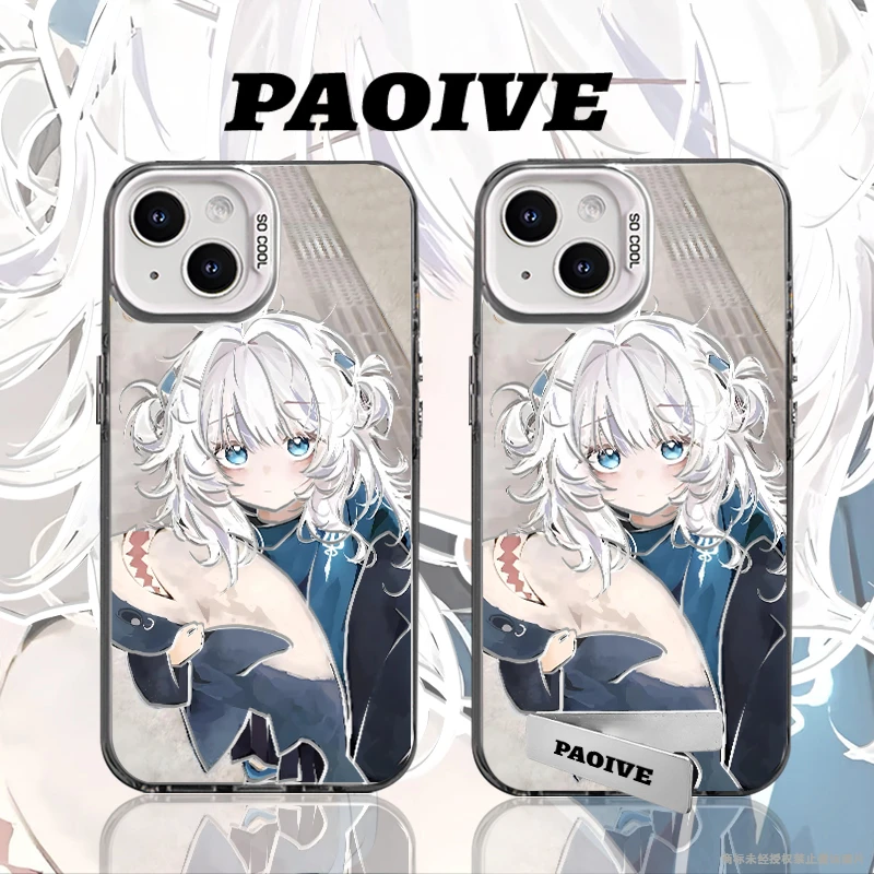 板绘创意适用苹果华为vivoiPhone小米三星防摔彩银手机壳