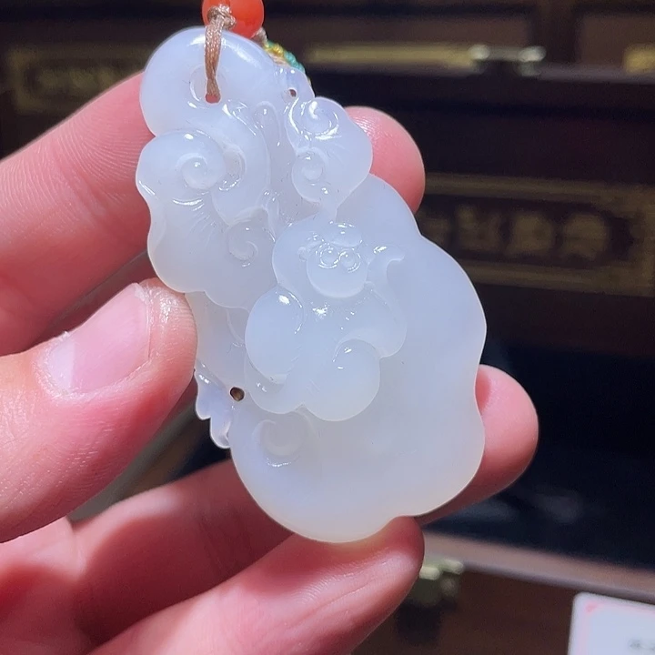 和田玉挂件未镶嵌绾**舍Z6