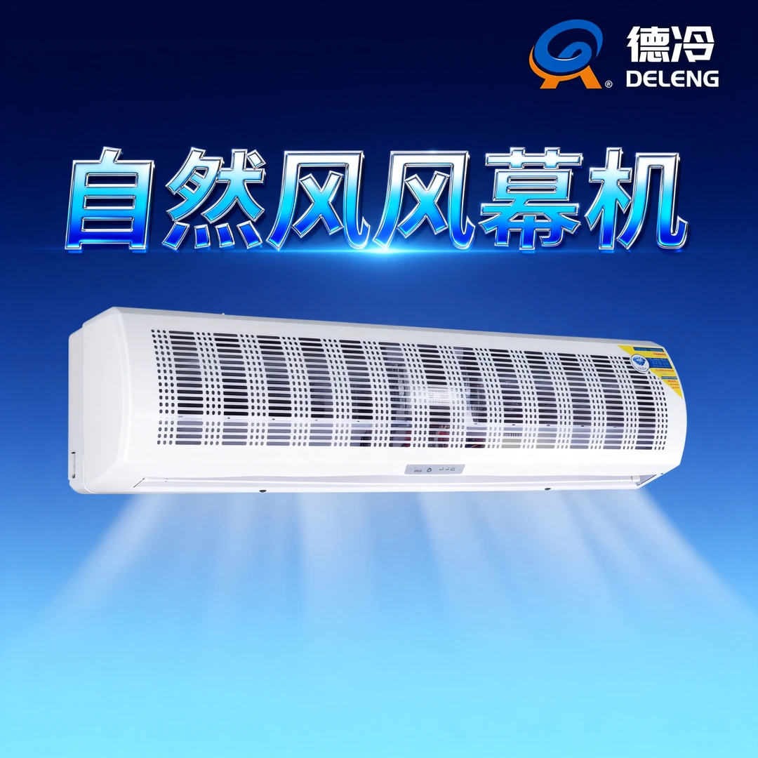 风幕机商用静音超薄门头冷库超市专用门口风机配件风帘闸机自然风