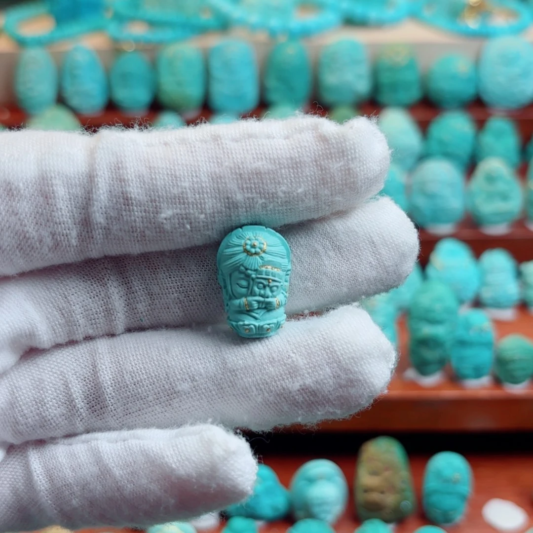 绿松石未镶嵌配饰