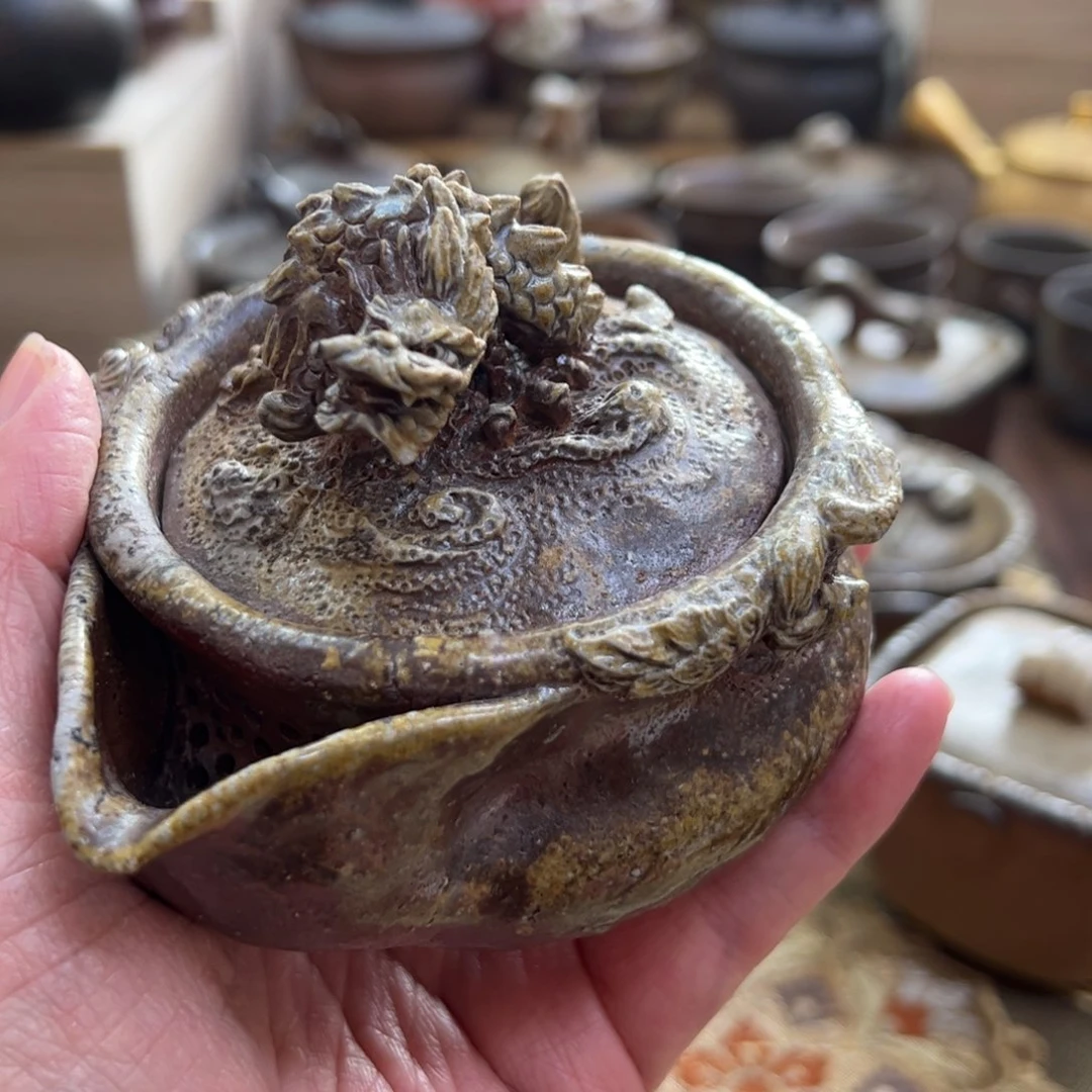 难波诚治备前宝瓶秋*