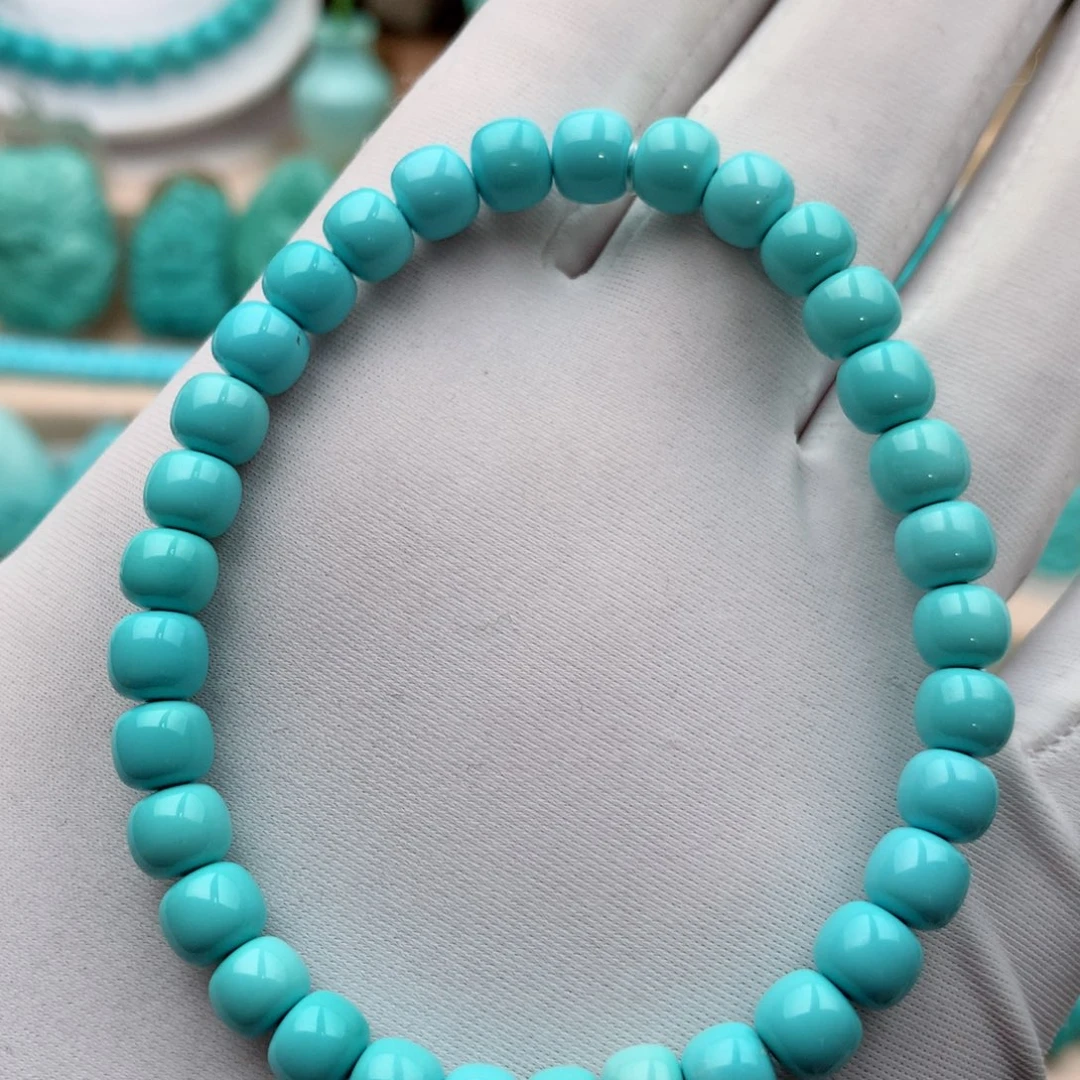 绿松石珠宝奇石未镶嵌重：10.3克