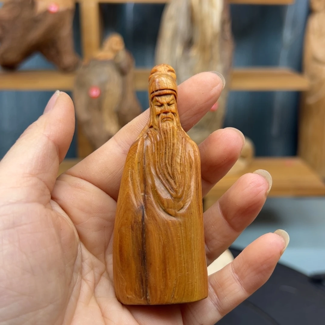 柏木崖柏木摆件手把件