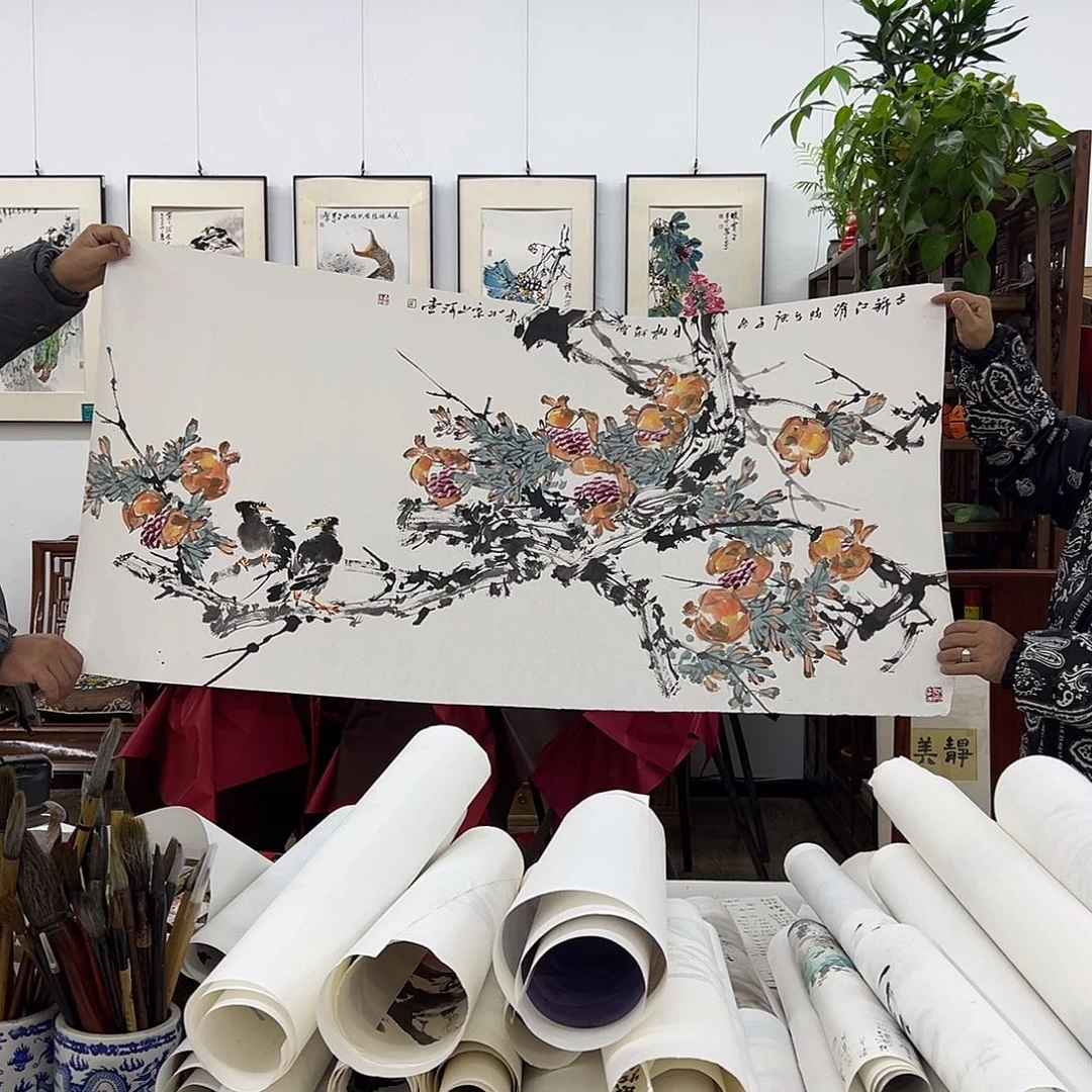 国画崔树轩老师艺术精品