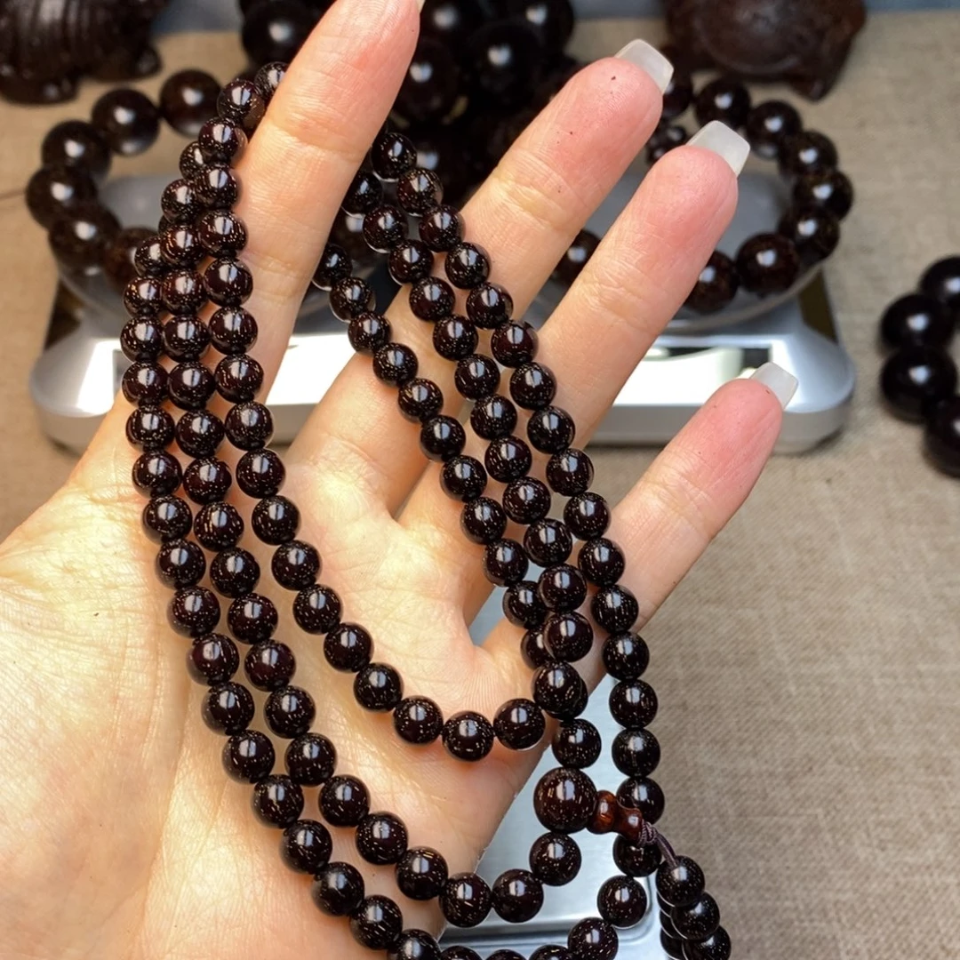 檀香紫檀（小叶紫檀）0.6满星108