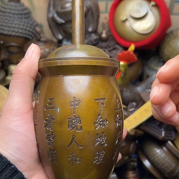 铜器摆件老王直播间