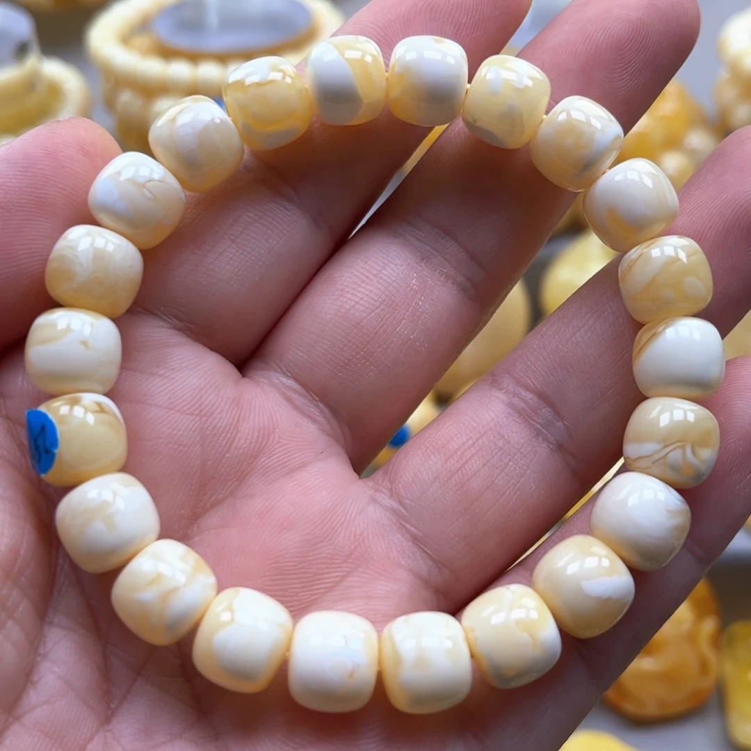 琥珀手链未镶嵌手串