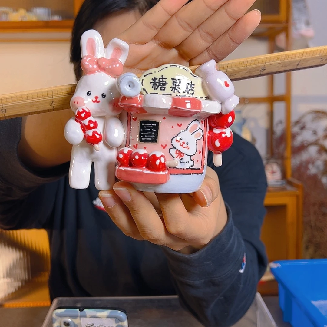 老梧家的手工多肉花盆