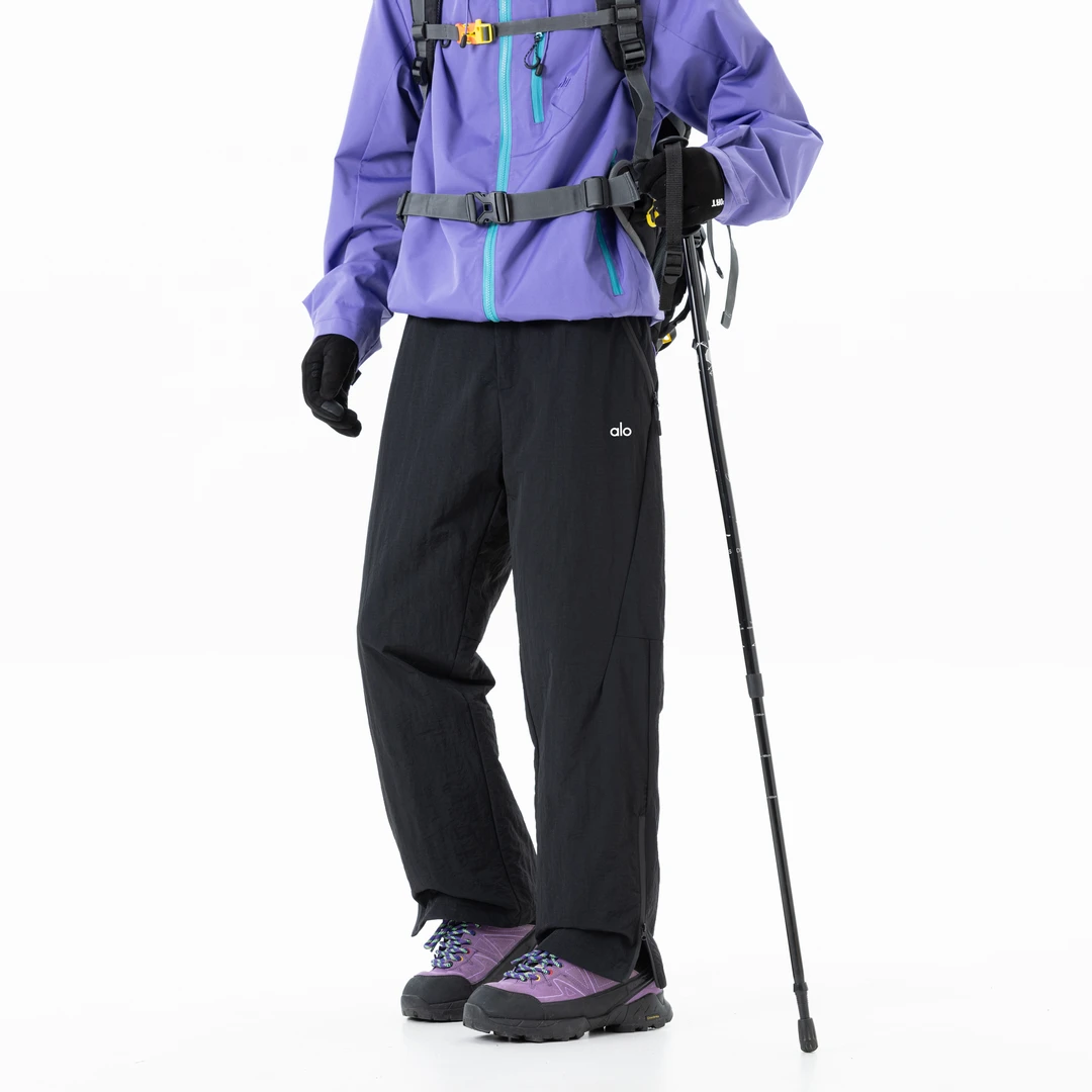 【官方奥特莱斯】ALO冬季登山滑雪保暖羽绒裤男士加厚冲锋裤MOJY