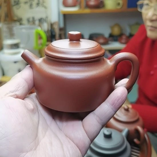 碎***心紫砂茶壶底槽清，德中壶，180CC容量