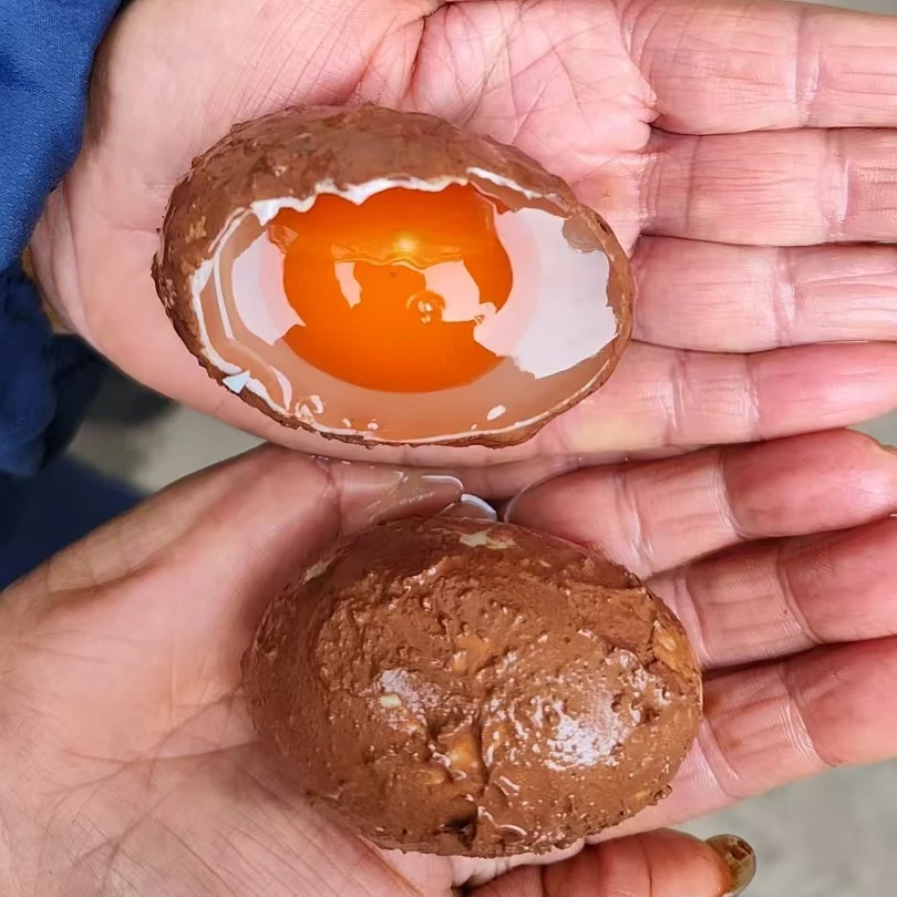 丫蛋姐农场水库散养走地鸭蛋流心咸鸭蛋健康咸蛋非笼养鸭蛋