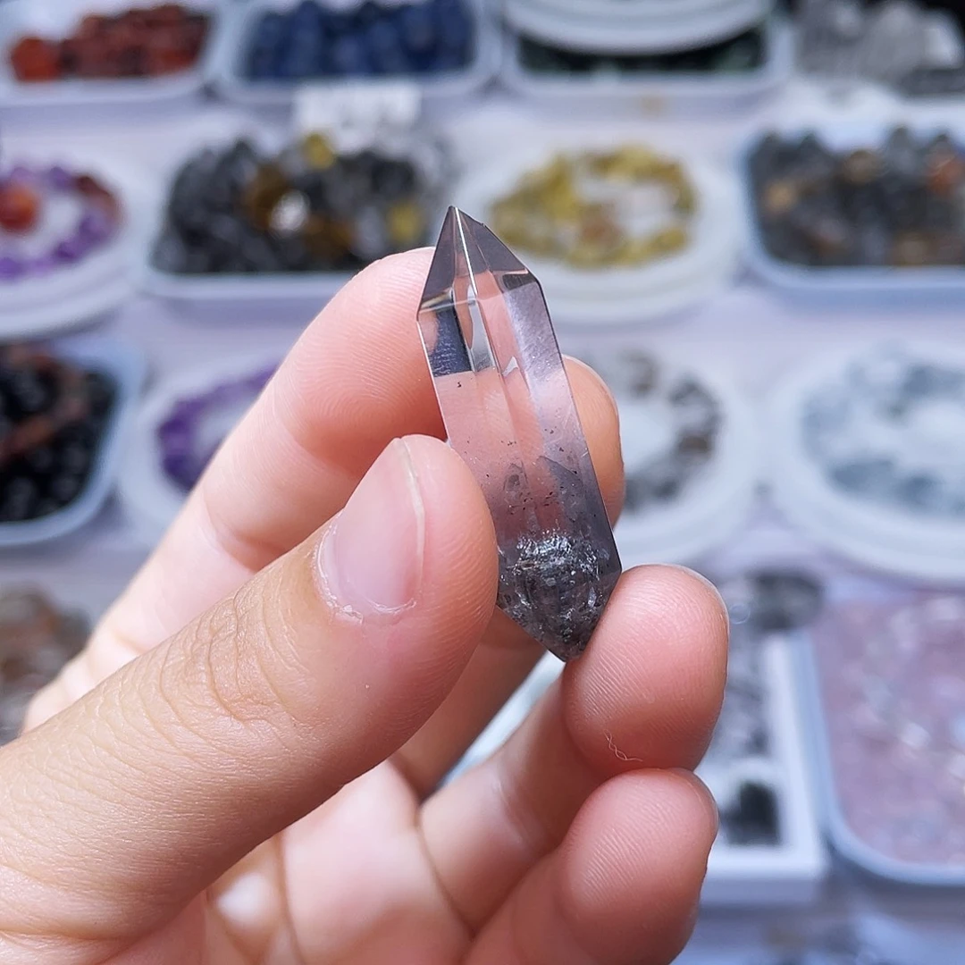 水晶单珠未镶嵌紫晶