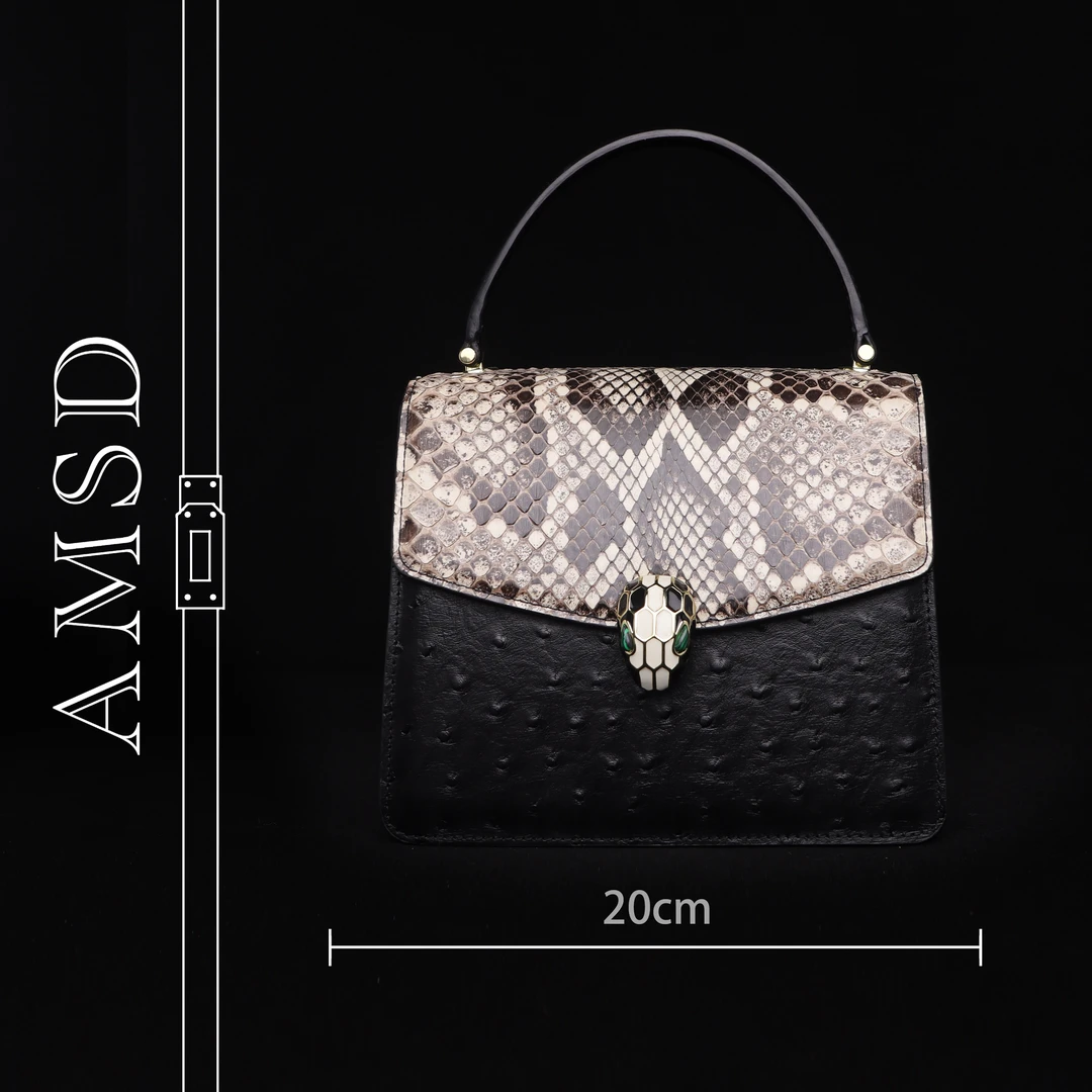 AMSD高奢蛇皮女包高端女包蛇皮D01-3121SE-1