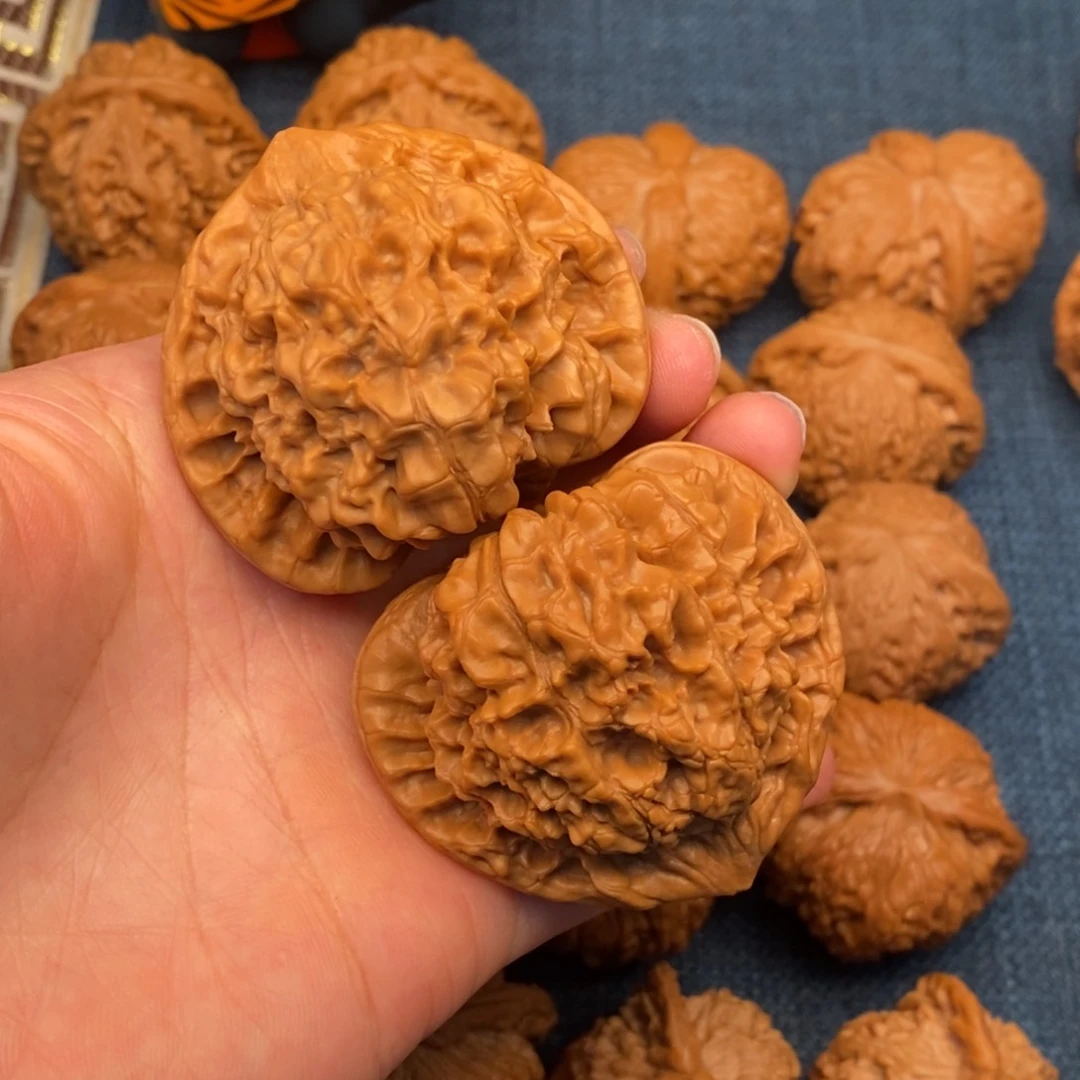 .***.文玩核桃把件51全品官帽