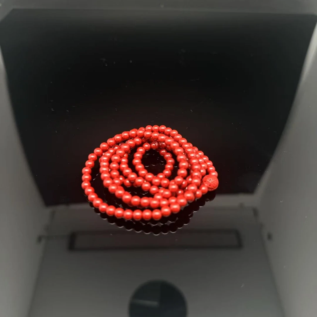 含辰砂工艺品B0125GMD503（多样性发货）帝王朱砂小米链