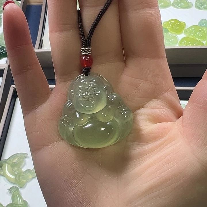 蛇纹石玉颈饰未镶嵌S