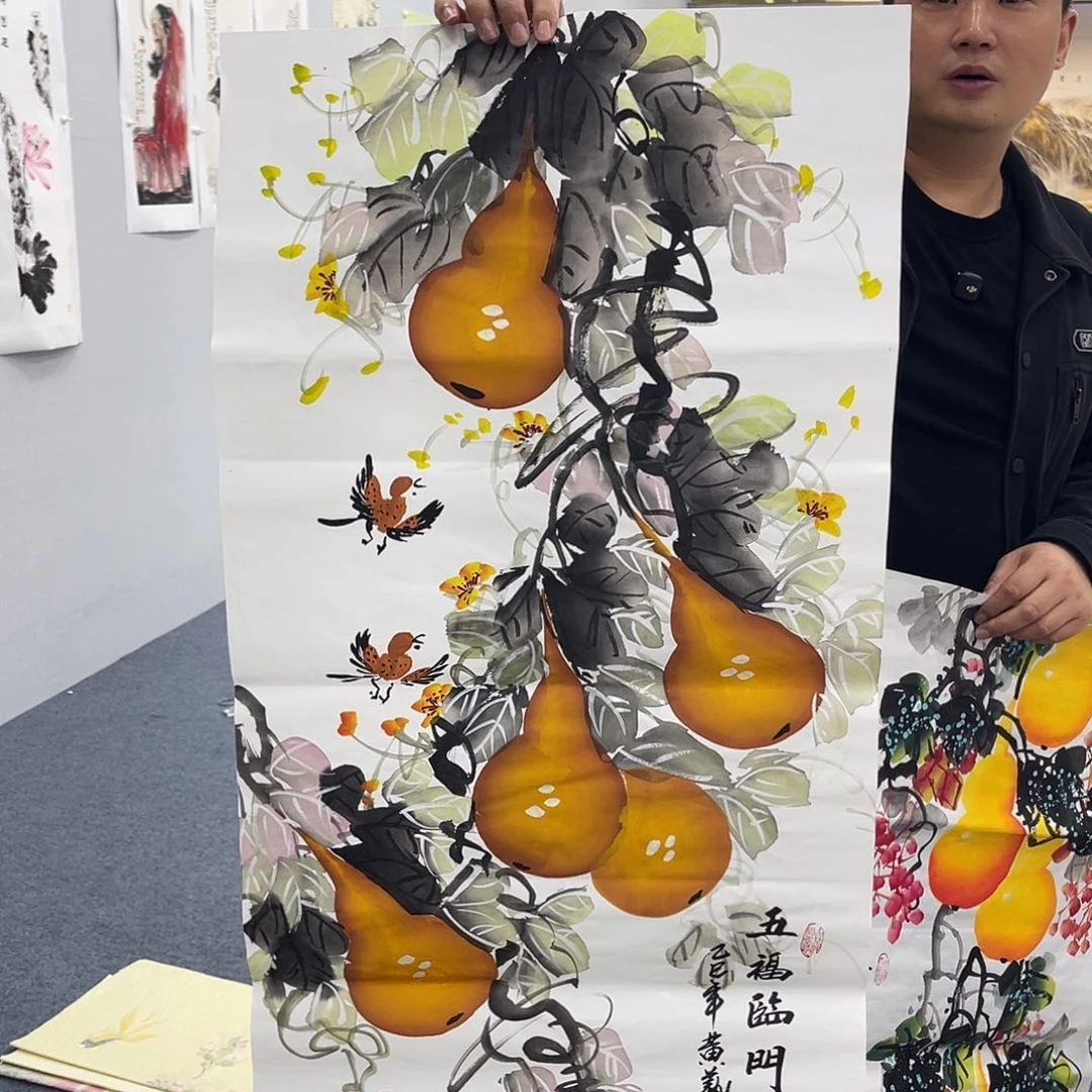国画国画作品纯手绘