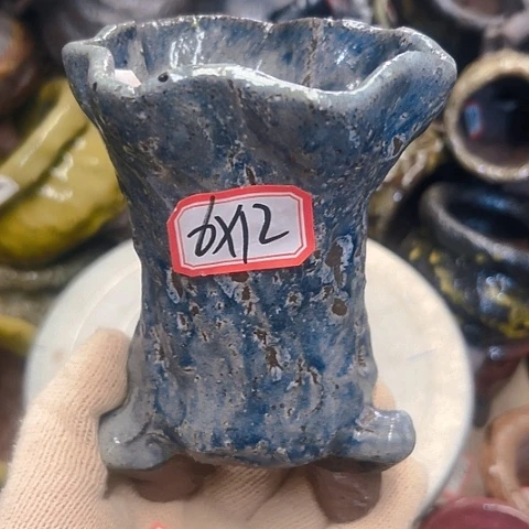 粗陶花盆手工花盆