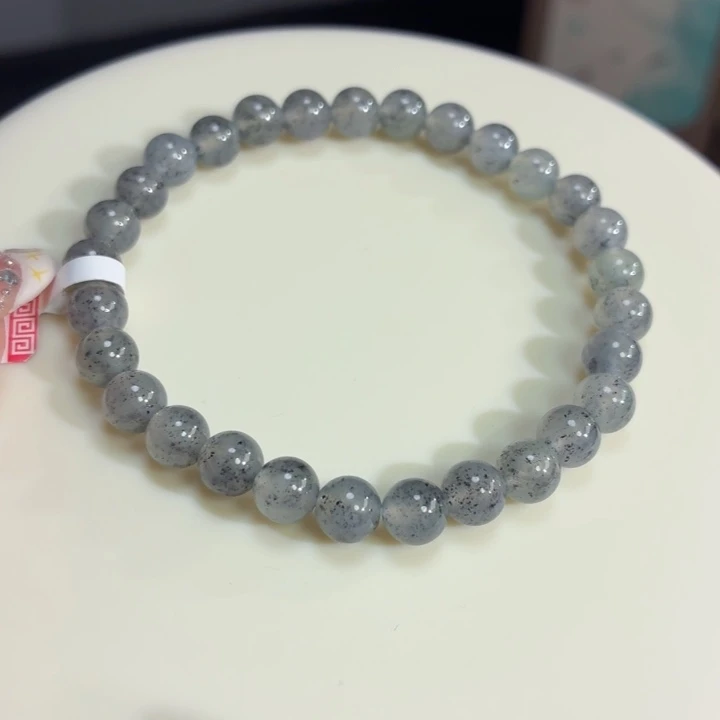 翡翠未镶嵌手链冰胶乌鸡卡6.2