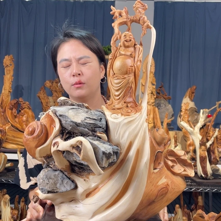 柏木（崖柏）随型摆件