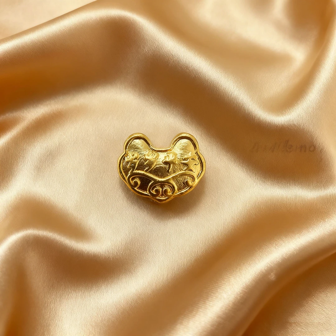 【黄金】足金999中穿岁岁平安 CY447