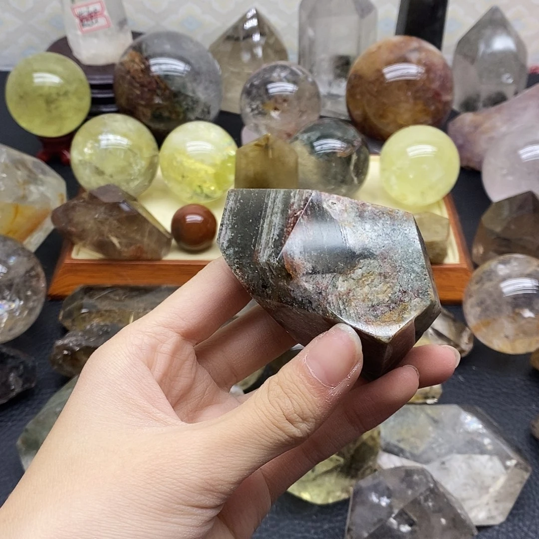 珠宝半成品水晶未镶嵌191水晶石