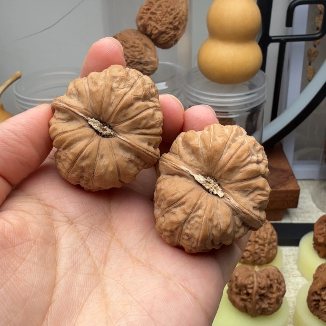 核桃文玩核桃吊坠南瓜墩40