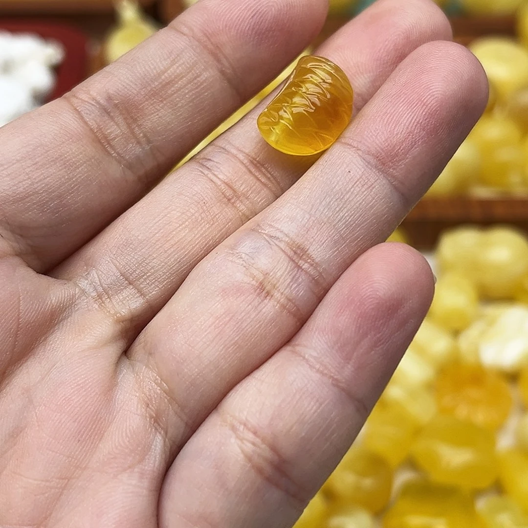 蜜蜡未镶嵌裸石天然